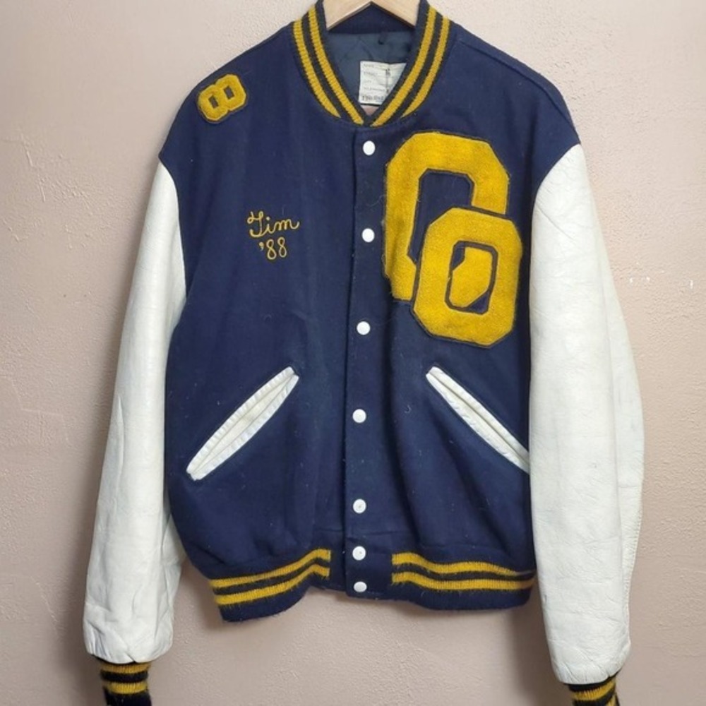 80s‎ Oxford varsity jacket